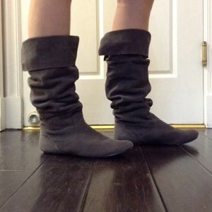 Bonanza suede boot taupe